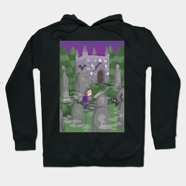 Exploring the Graveyard Hoodie by DIKittyPants